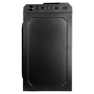 GGBACBK Vinik gabinete gamer Beam m-ATX preto lateral em acrílico