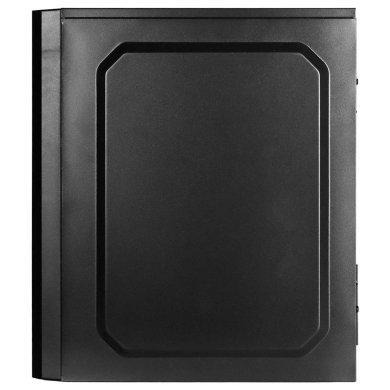 GGBACBK Vinik gabinete gamer Beam m-ATX preto lateral em acrílico