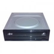 LG Gravador de DVD e CD SATA Super Multi Buffer Size: 2MB,  Gravação DVD+/-R em até 22x, cor Preto