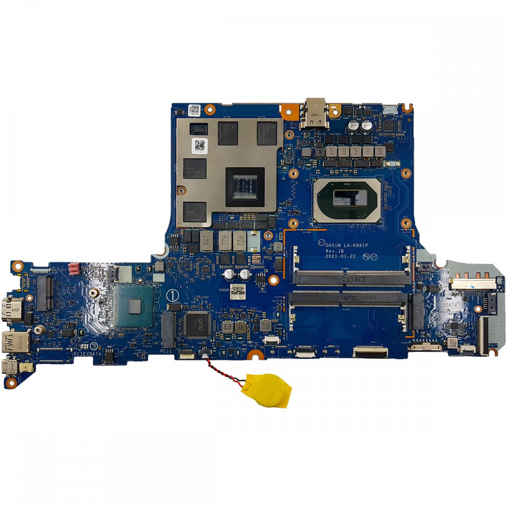 GH51M-LA-K861P-I7 Placa Acer Nitro 5 AN515-55 e AN517-52 i7-10750H