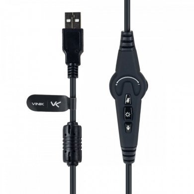 Vinik Headset Gamer Chroma RGB USB 7.1 Branco