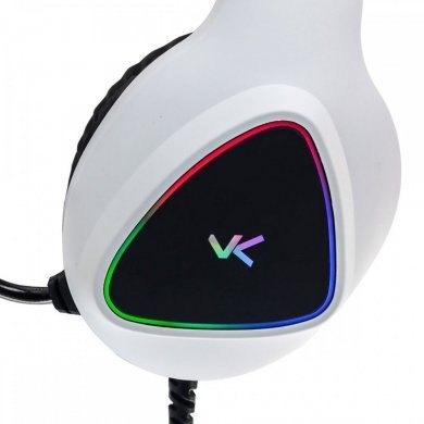 Vinik Headset Gamer Chroma RGB USB 7.1 Branco