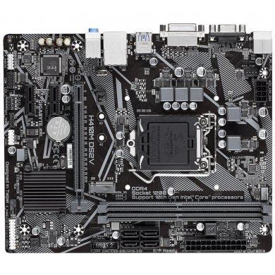 GIGABYTE-H410M-DS2V Gigabyte Placa Mãe Intel DDR4 2933 LGA1200