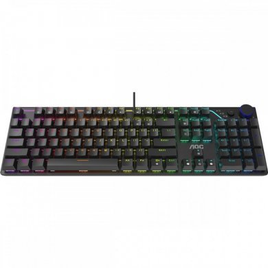AOC teclado gamer mecanico GK530 switch red RGB ful