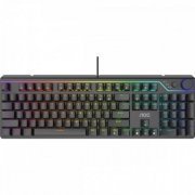 AOC teclado gamer mecanico GK530 switch red RGB ful Teclado padrão americano 