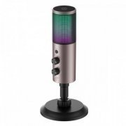 Havit microfone Gamernote USB RGB redução de ruído ...