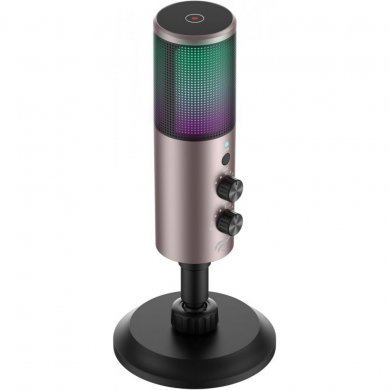 Havit microfone Gamernote USB RGB redução de ruído