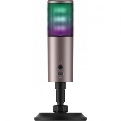 Havit microfone Gamernote USB RGB redução de ruído