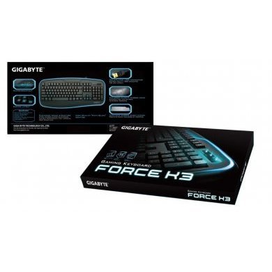 GK-FORCE-K3 Teclado Gigabyte Wired Usb Gaming Gk-force K3 (portugues)