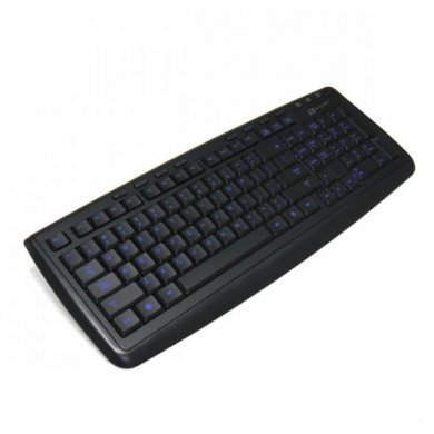 GKL-55 Teclado G-CUBE Illuminate com LED Azul