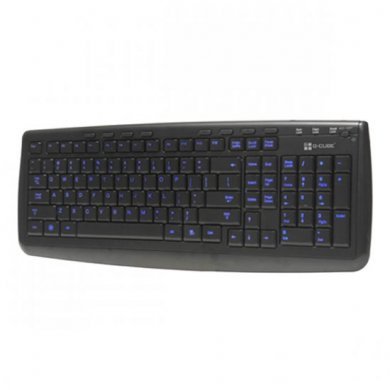 GKL-55 Teclado G-CUBE Illuminate com LED Azul