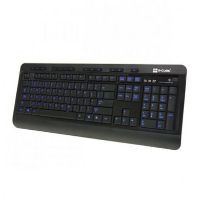 Teclado G-CUBE Illuminate LED Tricolor
