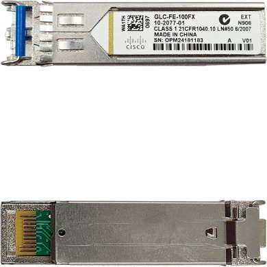 GLC-FE-100FX= Cisco Transceiver SFP 100BASE-FX MMF 2km 10-2077-01