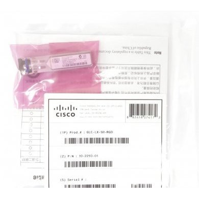 GLC-LX-SM-RGD Cisco Transceiver 10Km SM SFP 1310nm