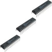 3x Ci Memória RAM estática SRAM 64K bits CMOS DIP-28 GM76C88AL