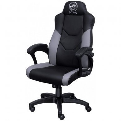 GMADV6TCZ PCYes cadeira gamer Mad Racer V6 Turbo cinza