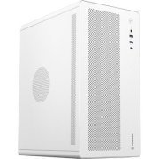 Fortrek gabiente GO22 Premium m-ATX mid tower branco frontal com 1x USB-C, 1x USB 3.0, 1x USB 2.0, 1x Jack P3