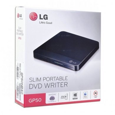 GP50NB40 Gravador Externo de DVD e CD LG GP50