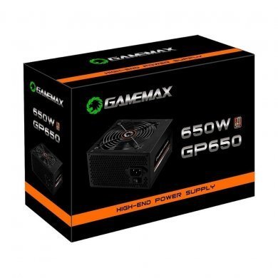 Gamemax Fonte 650W 80 Plus Bronze PFC Ativo