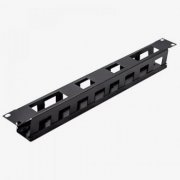 Guia De Cabo 1U Fechado Preto 50mm ORGANIZADOR DE CAB ...