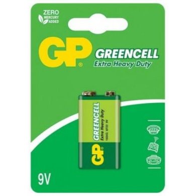 GPPVCS9VG065 GP Batteries Bateria GP 9V GreenCell 1604G