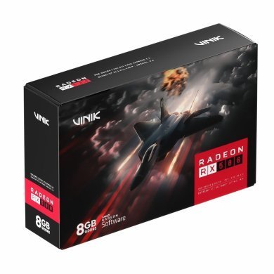 GPUVK580V28GB2F Vinik placa de vídeo AMD Radeon RX 580 8GB DDR5 Dual Fan