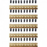 Kit 50x capacitor eletrolitico 220uf 16V 105ºC tamanho 6.3 x ...