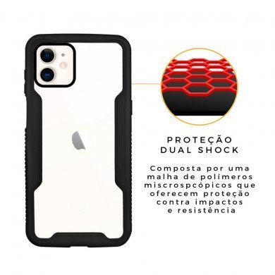 GRL-5984 Gorila Shield capa dual shock para Iphone 12