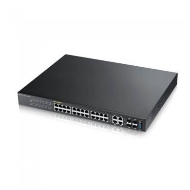 GS2210-24HP Zyxel Switch 24x Gbe PoE Plus + 4x SFP