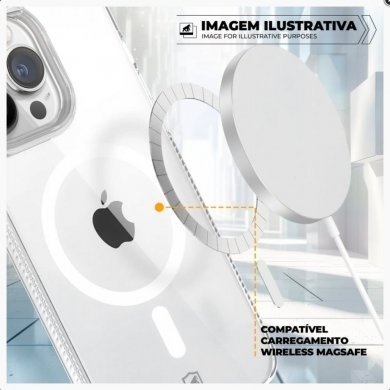 GS-10667 Gorila Shield Capa Magsafe Iphone 16 Transparente