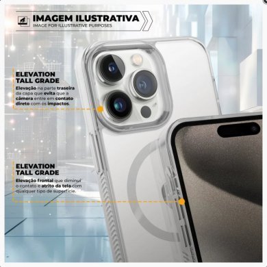 GShield Capa Magsafe Iphone 16 PRO Transparente