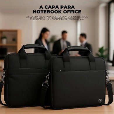 GS-11538 GShield capa para notebook Office até 14 pol. com alça preto