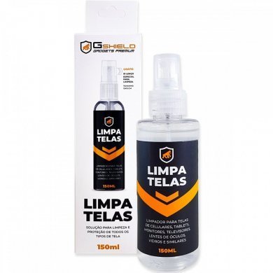 GS-2888 Gorila Shield kit limpa telas 150ml com lenço