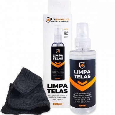 GS-2888 Gorila Shield kit limpa telas 150ml com lenço