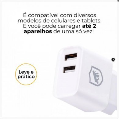 GS-3237 Gorila Shield Carregador de Parede Flex 12W