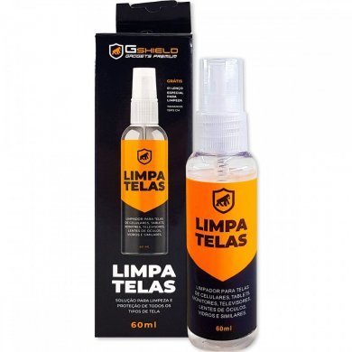 GS-3353 Gorila Shield kit limpa telas 60ml com lenço