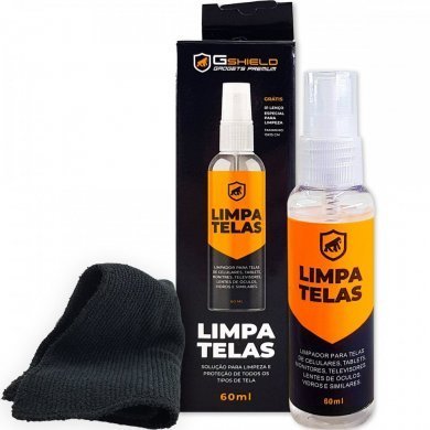 GS-3353 Gorila Shield kit limpa telas 60ml com lenço