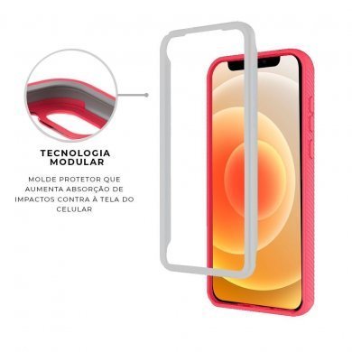 GS-3430 Gorila Shield capa stronger iPhone 12/12 Pro rosa