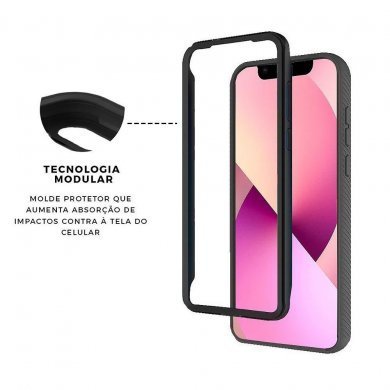 GS-3786 Gorila Shield Capa Stronger Iphone 13 Preta
