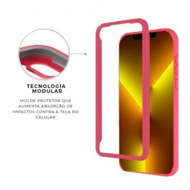 GS-3787 Gorila Shield Capa Stronger Rosa Iphone 13 PRO
