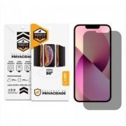 Gorila Shield Pelicula Privacidade Iphone 13/13PRO Vidro Duplamente Temperado Bordas em poliuretano