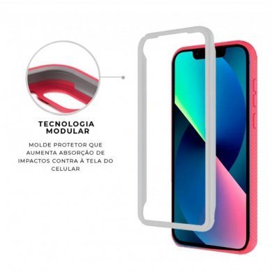 GS-3820 GORILA SHIELD CAPA STRONGER ROSA IPHONE 13