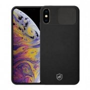 Gorila Shield Capa Flex Cam para Iphone X e XS Cor Preto Polipropileno de alta densidade