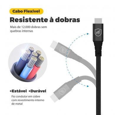 GS-3931 Gorila Shield Cabo Lightning Tech Proof 1.2 Metros