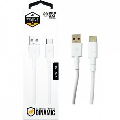 GS-4074 Gorila Shield Cabo Dinamic USB-C 2m branco