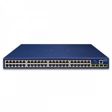 GS-4210-48P4S Planet Switch 48 portas Gigabit 4 portas SFP