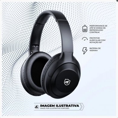 GS-4431 Gorila Shield Headphone Flex Extra BassTech