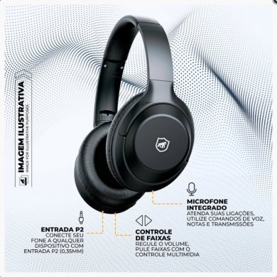 GS-4431 Gorila Shield Headphone Flex Extra BassTech