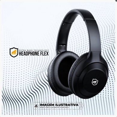GS-4431 Gorila Shield Headphone Flex Extra BassTech