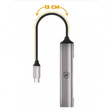 Baseus HUB USB tipo C  4 Portas USB 2.0